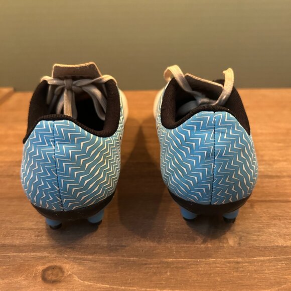 Puma Kids Blue White Rapido II FG Soccer Cleats 106063-04 Size 12C - Picture 4 of 8